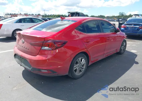 2020 Hyundai Elantra Sel z USA, uszkodzony, nr VIN 5NPD84LF4LH576800
